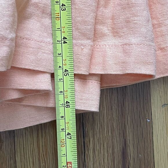 ABERCROMBIE & FITCH Assymestrical Maxi Dress Small Orange NEW Casual Bohemian - Picture 9 of 11